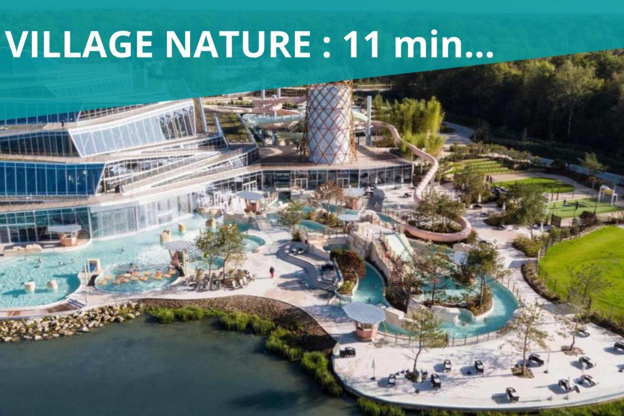 *Le Bouton d'Or* Votre séjour à DISNEYLAND // Terrasse - Jardin - Parking Ferrières-en-Brie Exterior foto
